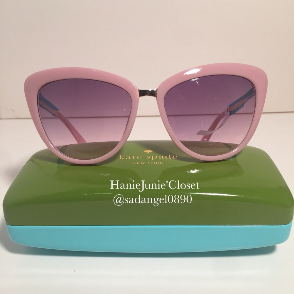 KᎪᎢᎬ ᏚᏢᎪᎠᎬ CISSY PINK SUNGLASSES 😎